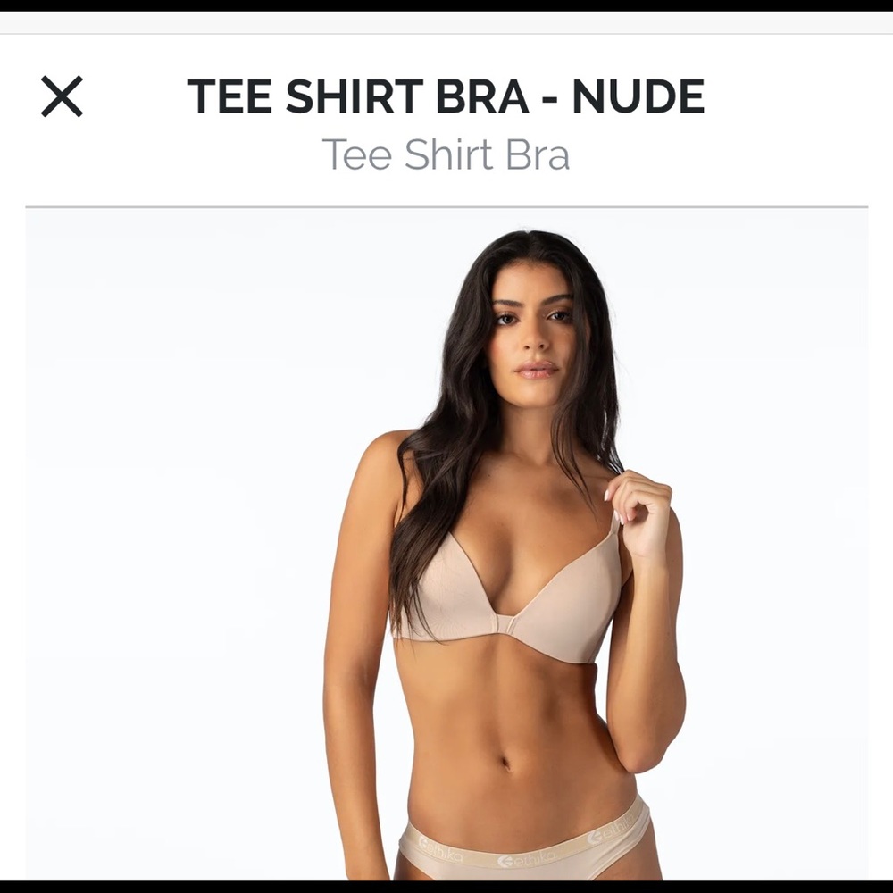 Nude T-Shirt Bra - 34B